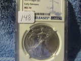 2019 U.S. SILVER EAGLE NGC MS70