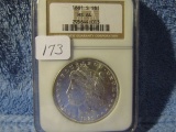 1881S MORGAN DOLLAR NGC MS64