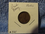 1909S LINCOLN CENT VF