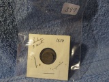 1858 3-CENT SILVER & 1872 3-CENT NICKEL (2-COINS)