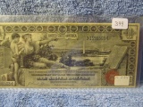 1896 U.S. $1. SILVER CERTIFICATE XF