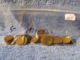 50 LINCOLN CENTS 1931-42S