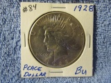 1928 PEACE DOLLAR UNC