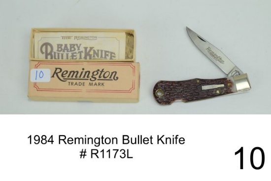 1984 Remington Bullet Knife    # R1173L