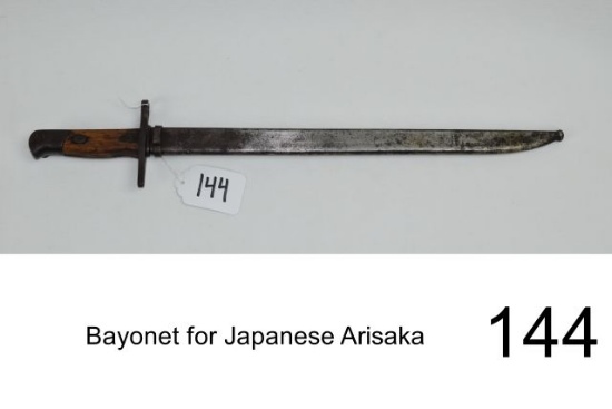 Bayonet for Japanese Arisaka    W/ Scabbard    SN: 78585