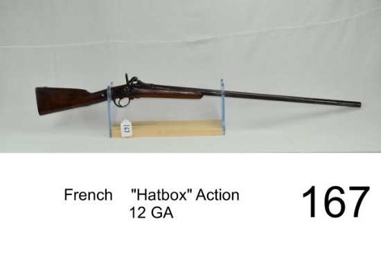 French    "Hatbox" Action    12 GA