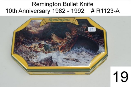 Remington Bullet Knife    10th Anniversary 1982 - 1992    # R1123-A