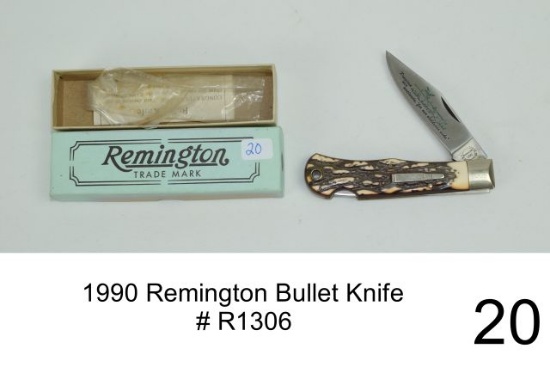 1990 Remington Bullet Knife    # R1306