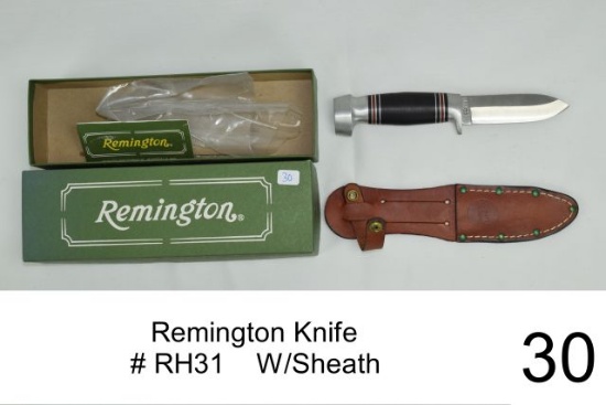 Remington Knife    # RH31    W/Sheath