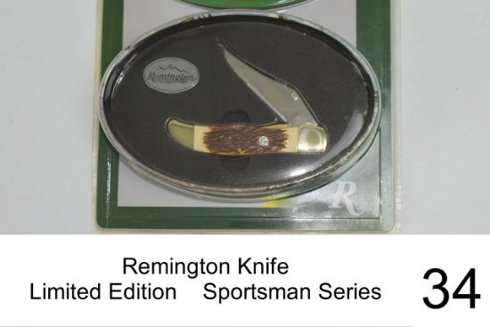 Remington Knife    Limited Edition    Sportsman Series