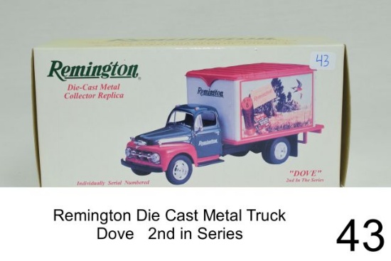 Remington Die Cast Metal Truck    Dove   2nd in Series