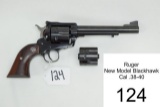 Ruger    New Model Blackhawk    Cal .38-40    W/ Extra 10mm Cyl.    