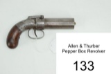 Allen & Thurber    Pepper Box Revolver    3½