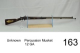 Unknown    Percussion Musket    12 GA    Brooke Lock