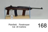 Plainfield    Paratrooper    Cal .30 Carbine    SN: 19799