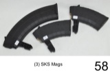 (3) SKS Mags