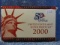 2000 SILVER U.S. MINT PROOF SETS