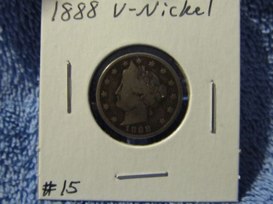 1888 V-NICKEL F