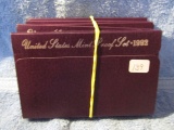 1992,91,90,89,88, CLAD U.S. PROOF SETS