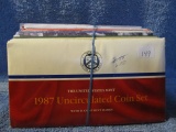 1987,89,90,93,97,99,00,02, U.S. MINT SETS