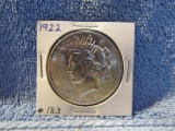 1922 PEACE DOLLAR UNC