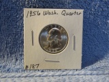 1956 WASHINGTON QUARTER (SHARP) BU