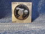 1983S U.S. OLYMPIC SILVER DOLLAR PF