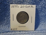 1875S 2-CENT PIECE XF+