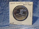 2014 CANADIAN SILVER BALD EAGLE BU