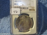 1885O MORGAN DOLLAR NGC MS65