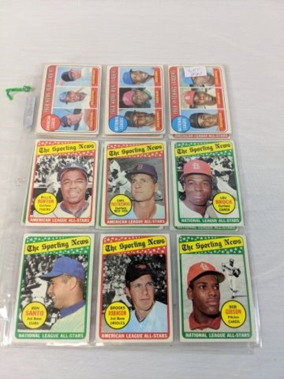 1969 Topps Baseball Card Lot of 15