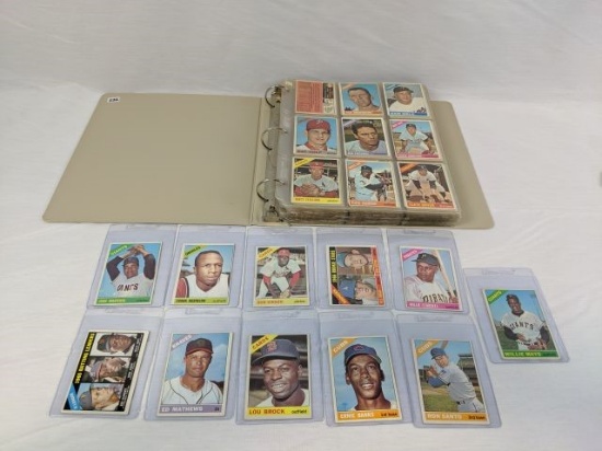 1966 Topps Baseball Partial Set of 400+ Cards w/HOFers