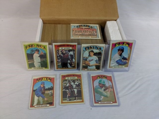 1972 Topps Baseball lot w/ stars, 300+ cards