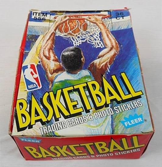 1989-90 Fleer Basketball Unopened Wax Box 36 Packs