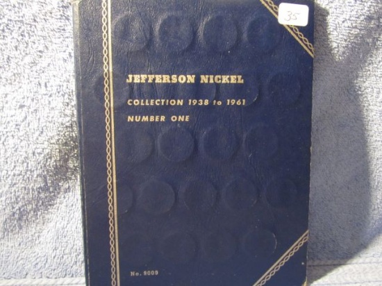 1938-61D JEFFERSON NICKELS COMPLETE IN FOLDER