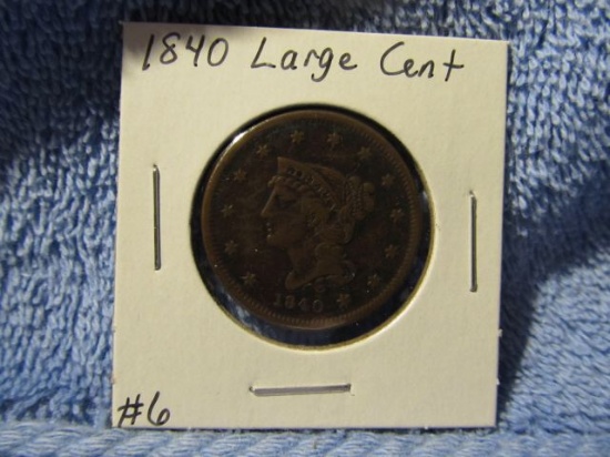 1840 LARGE CENT