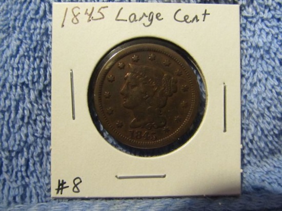 1845 LARGE CENT