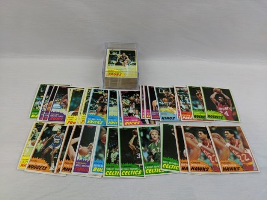 1981-1982 Topps basketball set