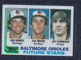 1982 Topps Orioles Rookies- Cal Ripken Jr.