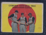 1959 Topps Corsair Outfield Trio