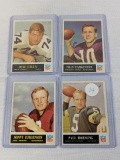 1964 Philadelphia football card star lot of 4