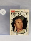 1961 Mickey Mantle Topps card #578