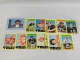 1972 Topps football lot stars 12 card lot