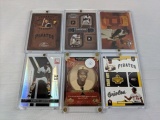 Roberto Clemente numbered insert group of 6