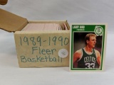 1989-1990 Fleer basketball set with Fleer all-stars