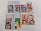Vintage basketball lot of 8  (1970, 1971) Topps