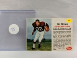Jim Brown 1962 Post cereal card