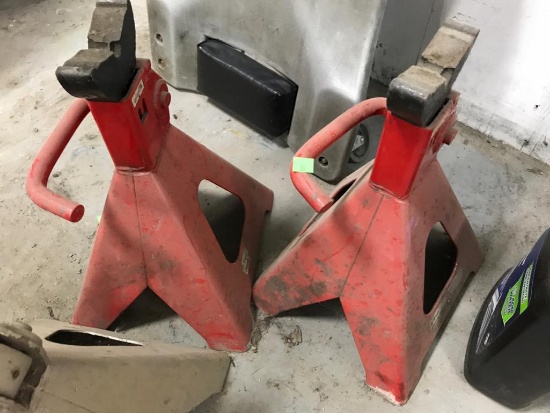 Pair of 6 ton jack stands