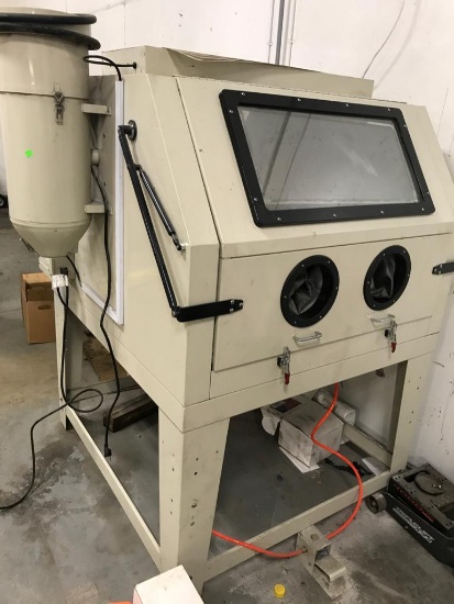 Dynamo SBC1200 Sandblast Cabinet, 120V, 125 PSI. ...Unit was installed in 2017....