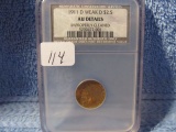 1911D $2.50 INDIAN GOLD NGC WEAK-D AU-DETAILS